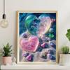 Mosaico Diamante Transfronterizo Paisaje Amor Playa Pintura Decorativa Directo de Fábrica Hecho a Mano Diamante Redondo Diamante Completo Nueva Venta Caliente