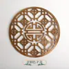 Fondo de Pared Redondo Chino Sofá Silla Doble Felicidad Carácter Fu Lámina de Cobre Entrada Mesa de Café Creativa Muebles Latón Pegatina Decorativa