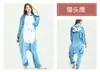 Desenho animado Animal Pijama Siamês Adulto Outono e Inverno Flanela Panda Dinossauro Masculino e Feminino Triceratops Leão Estrela Pégaso