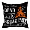 Funda de Almohada de Halloween para Amazon Transfronterizo Decoración Navideña para el Hogar Almohada Mesita de Noche Sofá Sala de Estar Funda de Cojín Dormir de Lado