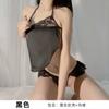 Postura divertida lingerie privado estilingue pijamas sexy laço backless bellyband conjunto perspectiva camisola atacado 6038