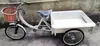Nuevo Modelo de Triciclo para Personas de Mediana Edad y Mayores, Bicicleta Ligera Pequeña de Tres Ruedas con Pedales para Personas Mayores, Triciclo de Carga
