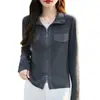 Cárdigan de lana de punto fino con cuello alto, doble cremallera, bolsillos falsos, para mujer, otoño e invierno, chaqueta de punto versátil de alta gama