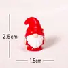 Adornos de Duende Navideño para Exportación Transfronteriza Paisajismo de Nieve Decoración de Resina para Coche Escritorio Manualidades DIY Accesorios