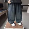 Pantalones de Forro Polar para Niños Jeans para Niños Otoño Invierno 2026 Estilo Nuevo Estilo Urbano Genial Ropa de Invierno para Bebé Pantalones Gruesos y Cálidos