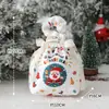 Saco de Embalagem de Maçã para Véspera de Natal, Saco de Presente Fruta da Paz, Sacola de Mão de Doces para Crianças, Novo Presente de 2025