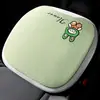 2026 Novos Acessórios para Carro Conjunto de Coelho Branco e Verde Tapete Quadrado Universal