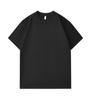 Camiseta de Algodón Puro para Hombre, Cuello Redondo, Manga Corta, 260g, 32 Unidades, Hombro Caído, Color Sólido, Corte Holgado, Sencilla y Versátil, Verde Oscuro, Pedido Mínimo de 1 Pieza