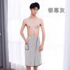 Toalla de baño portátil para hombre, toalla de playa, bata de baño sin pelusa, gruesa, de talla grande, absorbente, de secado rápido, fabricantes de faldas de baño, lote