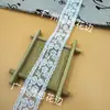 Encaje Estilo Coreano Borde Seda de Leche Malla Bordado Blanco Lazo de Corbata Materiales DIY Accesorios para el Cabello Accesorios para Ropa