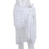 Comercio Exterior Transfronterizo Europeo y Americano Amazon Borla Encaje Sexy Ropa de Protección Solar para Playa Falda Hueca Cover-Up de Bikini