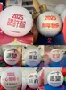 Globo de aire modelo de bola redonda inflable globo publicitario adorno de boda de PVC propuesta firma de foto de celebridad de internet luminoso creativo