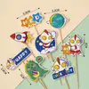 Regalo del Día del Niño, Paquete de Materiales para Ramo de Snacks Hecho a Mano DIY, Regalo Creativo para Jardín de Infancia
