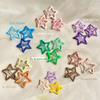 Color Star Broken Hairpin Infantil 2023 Nova Dopamina Bangs Pequeno Clipe Headwear Y2K Acessórios Grampo de cabelo