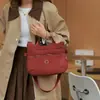 Bolso Cruzado Ligero Multicapa de Gran Capacidad para Mujer 2026 Nuevo Estilo Simple Casual Bolso de Tela de Nylon Bolso de Hombro de Moda