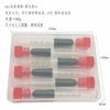 Refinando fabricantes em estoque conta-gotas de borracha com escala de vidro de 1ML cabeça reta cotovelo dobrado conta-gotas de óleo essencial uso laboratorial