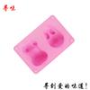 Spot de sabor 2 coelho porco bolo mousse silicone molde cozimento diy chocolate sabonete artesanal gelatina molde