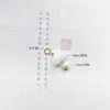Nuevo estilo chino vaina de loto pequeño lazo colgante abrible se puede colgar y quitar libremente pulsera muñequera diy pequeño lazo colgante cadena de cuentas sueltas accesorios de cuentas