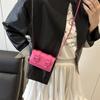 Bolsa Pequena Color Sólida da Moda Tendência para Mulheres 2026 Primavera/Verão Novo Estilo Tendência Mini Bolsa de Ombro Bolsa Transversal Bolsa Feminina