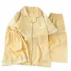 Pijama Nuevo de Estilo Lindo y Moderno para Estudiantes Tallas Grandes para Mujer, Estilo Primavera y Verano, Se Puede Usar Afuera, Conjunto Holgado de Tres Piezas para Estar en Casa