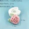 Molde de Silicone Folha Girassol Casco de Tartaruga Jasmim Bolo Mousse Caseiro Gelatina Sabão Liberação Fácil Forma de Assar