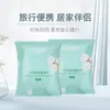 Toalla de baño y toalla comprimidas desechables empaquetadas individualmente, engrosadas y agrandadas, suministros de hotel, viaje portátil