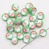Adornos de Navidad Papá Noel Cuentas de Arcilla Blanda Cuentas Sueltas Cuentas en Hilo Pulsera Hecha a Mano DIY Collar Cuerda de Mano Materiales Accesorios