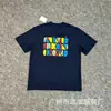 Camisetas de Manga Curta Estampadas Estilo Americano Série ALD para Homens e Mulheres, Corte Solto, Gola Redonda, Camiseta de Verão, Comércio Exterior Transfronteiriço