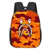 Mochila Escolar Nueva Modelo Tiburón Transfronteriza para Niños Estudiante Portátil Gran Capacidad Guardería Mochila Reductora de Carga Almacenamiento Venta al por Mayor