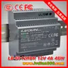 Fuente de Alimentación para Riel DIN Hdr 48V 24V 12V 60W Poe Equipo Industrial Certificado 3C Fuente de Alimentación para Monitoreo 12V