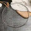 Malla Desechable para Barbacoa con Borde Envuelto para Acampar al Aire Libre Estufa de Carbón Estilo Coreano Malla para Parrilla de Barbacoa Estilo Japonés Sin Lavar
