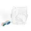 Venta al por mayor de fábrica Adecuado para Polaroid Instax Mini12 Carcasa de Cristal Transparente Resistente a Arañazos y Caídas con Cuerda