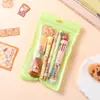 Conjunto de Papelaria de Animais Fofos de Desenho Animado, Essencial para o Início das Aulas, Pacote de Presente de Papelaria Panda Capivara, Presente para o Dia das Crianças