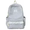 2026 Nuevo Mochila Linda con Estampado de Estrellas de Encaje de Alto Valor para Estudiantes de Secundaria y Preparatoria Gran Capacidad Estilo Coreano Bolsa de Doble Hombro