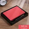 Cuaderno de banda A5 de piel de oveja para empresa, se puede imprimir logo, cuero suave de alta calidad, diario exquisito, libro para conferencias de trabajo