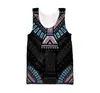 Chal nuevo de comercio exterior transfronterizo para mapa personalizado personalizado impresión digital 3D india chaqueta de verano sin mangas