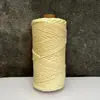 En Stock Cuerda de Algodón de Colores de 3 mm de Tres Hilos Cuerda Pura de Algodón para Tejido de Tapicería Rollos de 100.1 m de Cuerda para Manualidades Hechas a Mano