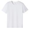 Playera de Manga Corta de Algodón Puro para Hombre Cuello Redondo Uniforme de Clase Camiseta de Marca Trendy Color Puro Publicidad Camiseta Cultural Ropa de Trabajo Logo Personalizado
