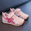 Zapatillas Deportivas Infantiles 2026 Otoño Nuevas Transpirables para Niños con Velcro Suela Suave Casual para Niñas Zapatillas de Correr