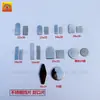 Accesorios para estanterías de exposición Columna de poste A Columna de escalera Tubo cuadrado Deflector de boca en U Pieza de sellado de soldadura Pieza de pared superior Pieza de placa ranurada Pieza de soldadura Tubo redondo Deflector de tubo Gancho