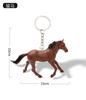 Creativo Gato Pollo Pato Ganso Perro de Caza Aves Animal Llavero Colgante Accesorios Gato Mosquetón Llavero Colgante de Bolsa
