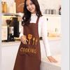 Versión coreana de delantal de mano para limpiar cuchillo y tenedor impermeable aceite y fertilizante cabestrillo impresión de logotipo publicitario Cocina café comercio exterior