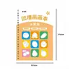 Libro de Dibujo y Escritura de Entrenamiento de Surcos para Niños de Jardín de Infancia, Cuaderno de Trabajo para Dibujo Principiante y Práctica de Escritura a Mano, Libro de Dibujo Simple Preescolar