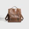 Mochila de viagem da moda, mochila casual feminina de grande capacidade, bolsa de ombro retrô para viagem