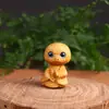 Nuevo Talla en Madera de Ciprés de Acantilado Animales del Zodiaco Chino Juguete Portátil Artículo de Mano Animal de Madera Maciza Lindo Chino Adorno Pequeño de Escritorio