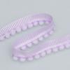 Venta Directa de Fábrica Cinta Tejida de Pompones de Colores Sin Elástico Encaje de Cinta Bola de Baño Accesorios para el Cabello Hechos a Mano DIY Decoración para Ropa Textiles para el Hogar