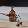 Bolsa Fulu de Cabacinha de Sândalo Pendente Chaveiro DIY Feito à Mão Corrente de Celular Pingente Acessórios Criativos Unissex