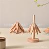 Madera Creativa Nogal Un Árbol Tapete Aislante de Calor Árbol de Navidad Madera Sólida Aislamiento de Calor Mantel Individual para Mesa de Comedor Posavasos para el Hogar Tapete para Olla de Arena