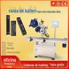 Caixa de Batom Código Antifalsificação Selo de Etiqueta Laser Batom Brilho Labial Caixa Informações Etiqueta Chinesa Máquina de Rotulagem Automática