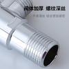 Válvula de Ángulo Triangular de Acero Inoxidable Jinhong, Válvula de Tres Vías Gruesa para Agua Caliente y Fría, Válvula de Ángulo para Calentador de Agua de Baño, Válvula de Entrada de Agua, Válvula de Ángulo al por Mayor